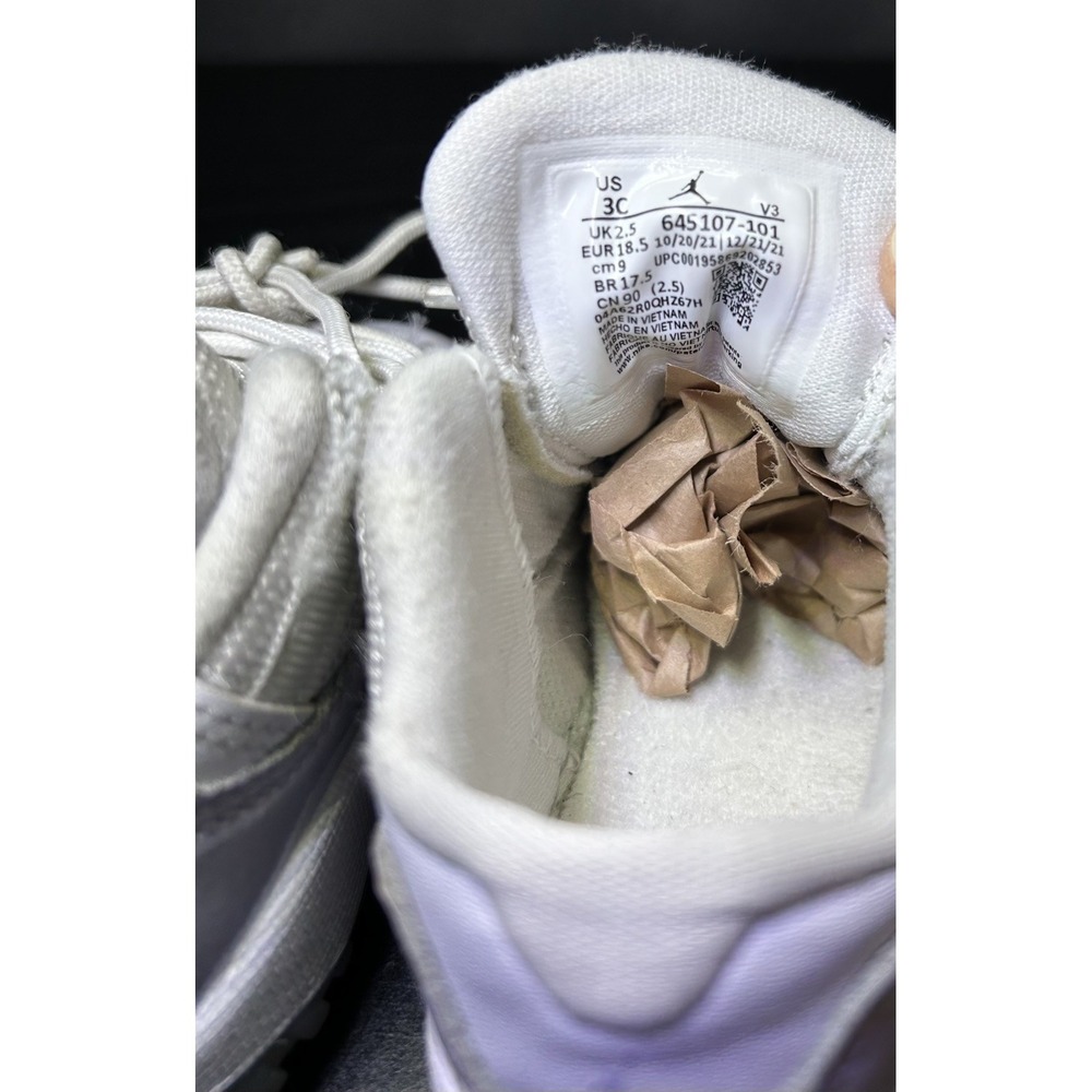 Nike Air Jordan 11 Retro Low 'Pure Violet' Toddler TD 645107-101, Sz 3C - Picture 10 of 10